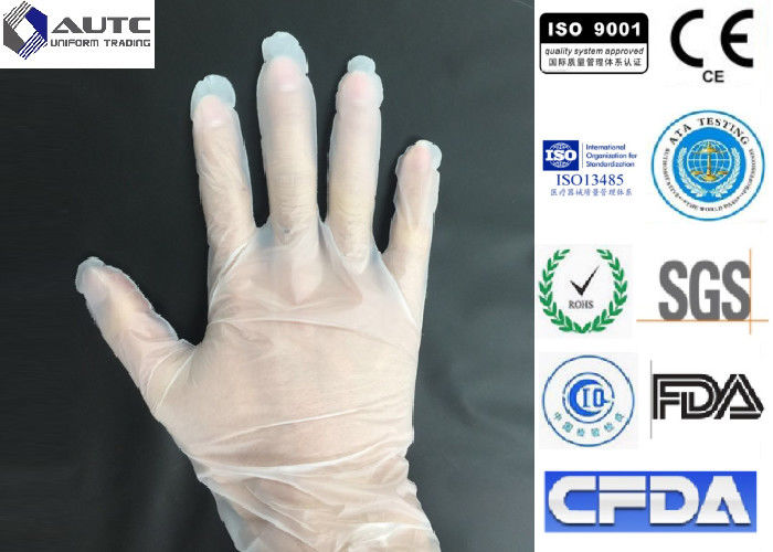 Eco Friendly Food Handling Gloves , Food Grade Disposable Gloves 240mm
