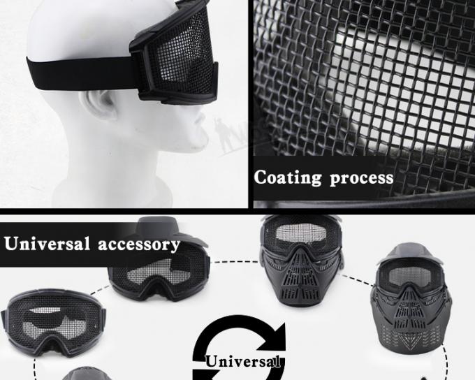 WoSporT Wholesale transformer hunting goggle outdoor military airsoft paintball tactical safety goggle with steel mesh