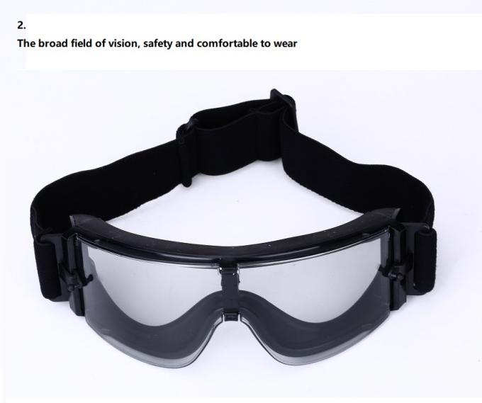 Polarized Tactical Military Goggles , Military Issue Prescription Glasses TR90 Hunting