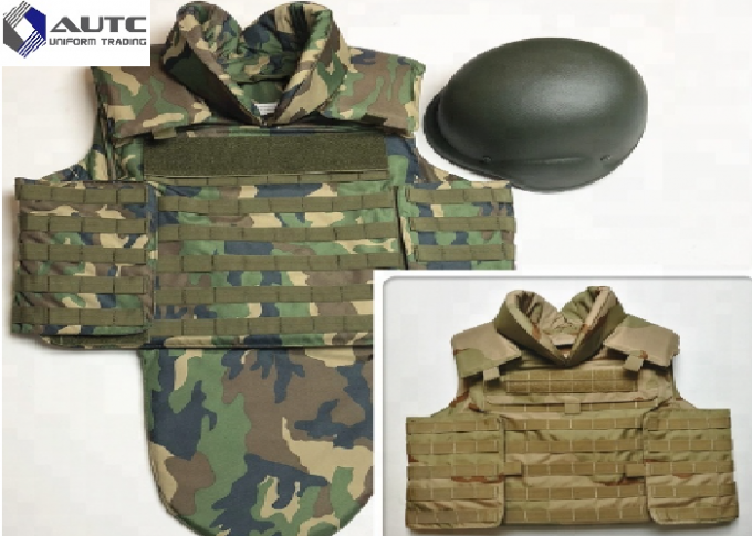 Low Profile Camouflage Police Tactical Vest With Holster UD Fabric Adjusted Waist Straps