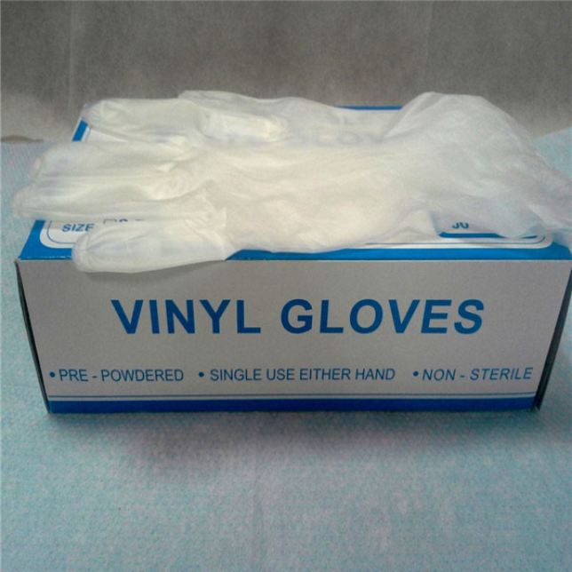 Pharmaceutical Disposable Medical Gloves , Plastic Serving Gloves 3.5 Mils Thick
