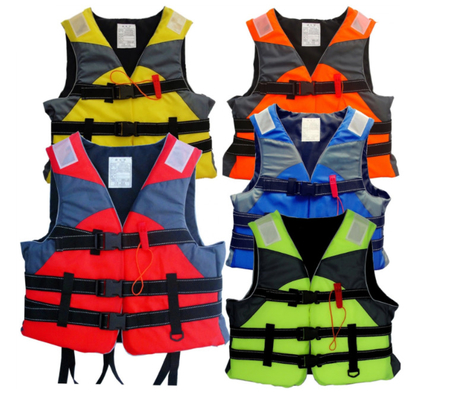 Portable Adults PPE Life Vest Jacket Yacht Rafting Work Swimming
