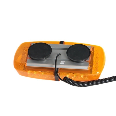 Engineering Vehicle Yellow Flashing Light Short Row Car Mounted Alarm Light LED Warning For Road Opening