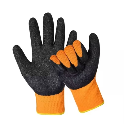 Professional Work And Protection Latex Coated Crinkle Safety Glove Comfortable Wear Gardening Gloves For Construction