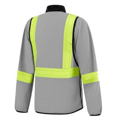 Fabric PPE Safety Wear with Reflective Material 3M Scotchlite and Protective Coverage Back