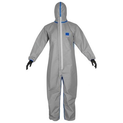 Back Protective Coverage Chemical Protective Suit for Protection Applications