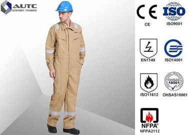 L Orange 100% FR Cotton Flame Retardant Work Clothes FR Coverall