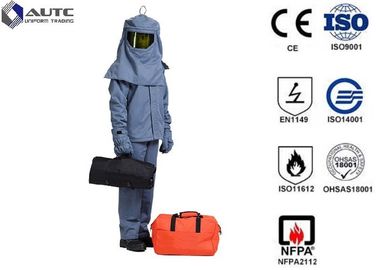 L Complete Production Line 40cal Arc Flash Protective Fire Resistant Bib Jacket Pants & Hood