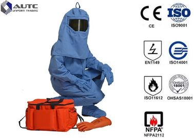 XL Complete Production Line 33 cal Arc Flash Protective Fire Resistant Bib Jacket Pants & Hood