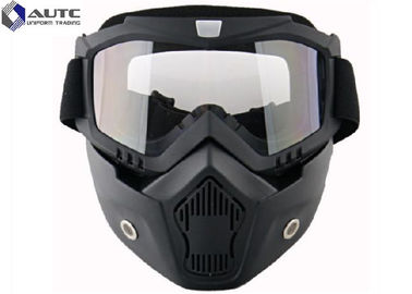 Full Face Tactical Military Goggles TPU Windproof Reticular Construction Breathable