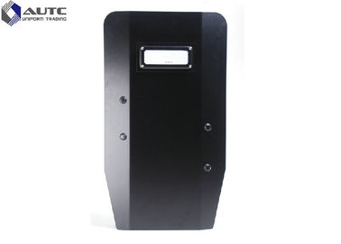 Steel Ballistic Riot Shield , Protech Ballistic Plates Adjustable Rubber Grip Handle