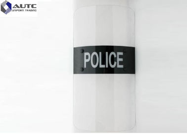 Aluminum Alloy Bulletproof Riot Shield Anti Riot Violence Proof Transparent