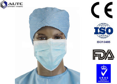 Full Face Sanitary Designer Surgical Masks , Medical Mouth Cover Silk Like Multi Layers