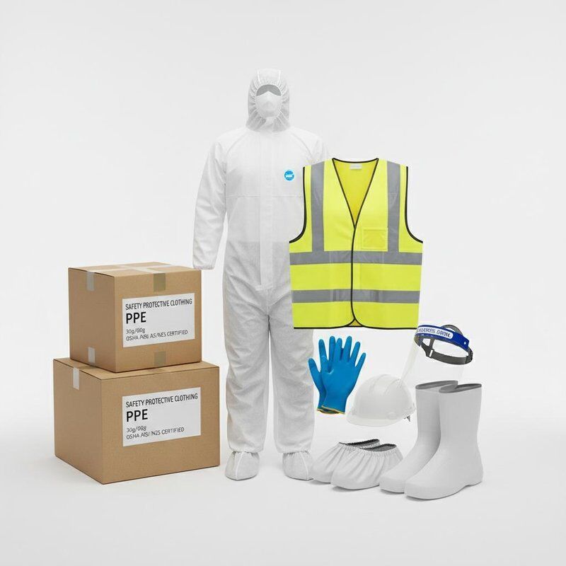 Safety Protective Clothing PPE Safety Wear 30g 60g OSHA ANSI AS NZS ...