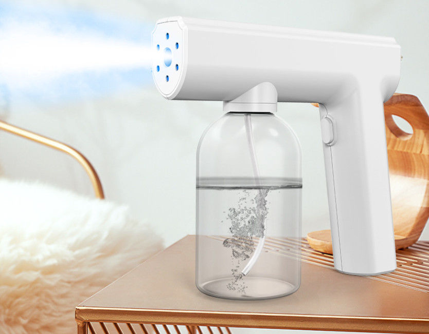 Disinfectant Spray Gun Handheld Rechargeable Blue Light Wireless