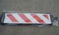 Reflective Warning Delineator Rubber Base Traffic Warning Board