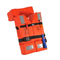 EPE Foam Adults Life Vest Jacket Polyester 150N Marine Commercial Vessels
