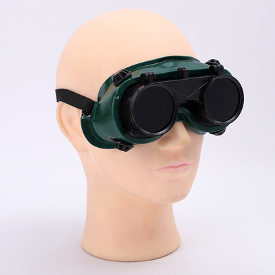 Double Layer Welder Goggles Glasses Adjustable Safety Eye Protection