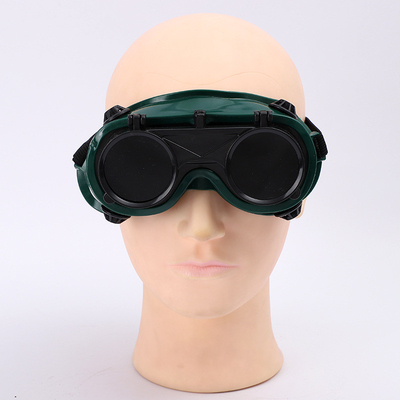 Double Layer Welder Goggles Glasses Adjustable Safety Eye Protection