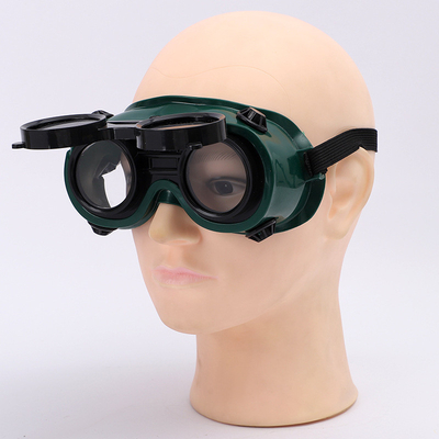 Double Layer Welder Goggles Glasses Adjustable Safety Eye Protection