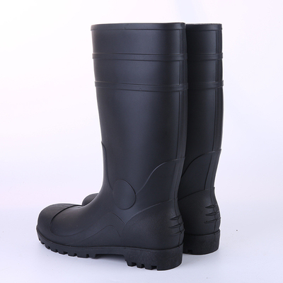 Steel Head And Steel Sole Rain Boots For Construction Site Protection