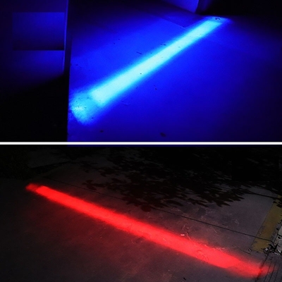 One Line Red And Blue Light Safety Zone Signal Light