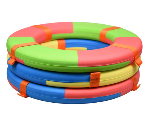 EVA Solid Lifebuoy Children Learn To Swim Auxiliary Swimming Ring Safety And Environmental Protection Is Not Inflatable