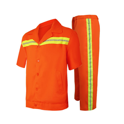 Safety Protection Reflective Environmental Sanitation Greening Garden Site Labor Protection Suit Manufacturers