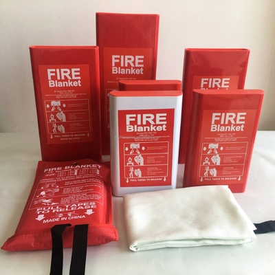 Hot Selling Factory Customfire Safety 550 Degree Celsius Resistant Fire Retardant Blanket Home  Fighting Fire Blanket