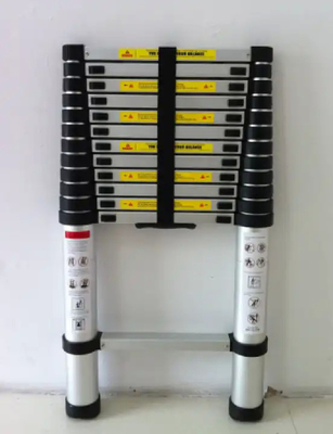 Portable Easy Store Folding Step Manufacturers Loft Retractable Foldable Aluminum Telescopic Ladder