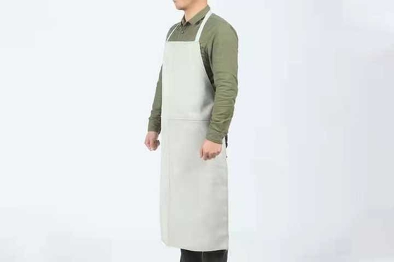 Cowhide Welding Apron For Labor Protection, Thermal Insulation And Puncture Prevention Welding Leather Apron For Welder