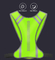 Reflective Vest Running Vest Safety Guide Reflective Clothing Emergency Guidance Clothing Cycling Protective Clothing
