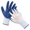 Factory Price Wholesale Waterproof Wear Resistant Red Polyester Shell Nitrile Coated Hand Glove Safety