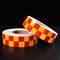 Waterproof Red And White Adhesive Safety Conspicuity Reflector Tape For Trailer Cars Trucks Outdoor Reflective Tape