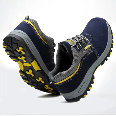 Best-Selling Anti-Odor Leather Anti-Crushing Anti-Puncture Men'S Labor Safety Steel Head Shoes Anti-Slip Labor Protectio