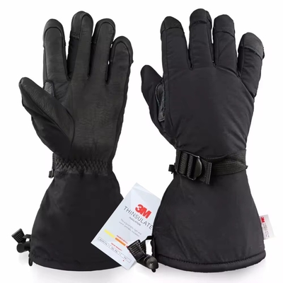 Men And Women Cold Proof Water Proof Wrist Strap Heat Insulated Work Gloves Outdoor Sports The Leather Winter Ski Gloves