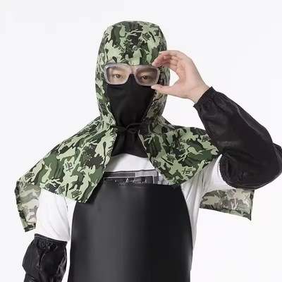 Dust Proof Cap With Glasses Shawl Cap Hood Seal Labor Personal Protective Cap Breathable Seal Anti Fog Face Shields