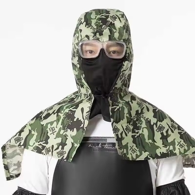 Dust Proof Cap With Glasses Shawl Cap Hood Seal Labor Personal Protective Cap Breathable Seal Anti Fog Face Shields