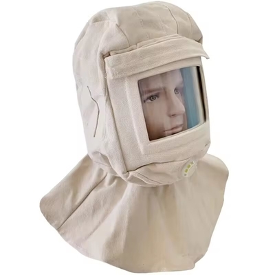 Sanding Cap Industrial Dust Polishing Paint Canvas Dust Cap Comprehensive Hood Protective Hood Labor Protection Screen