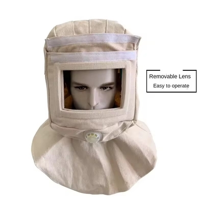 Sanding Cap Industrial Dust Polishing Paint Canvas Dust Cap Comprehensive Hood Protective Hood Labor Protection Screen
