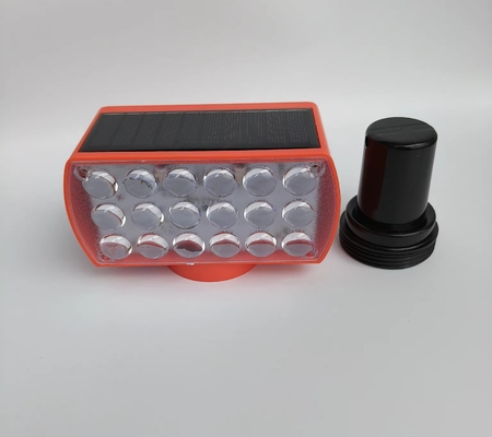 Traffic Construction Flashing Warning Lights Lamp Led Solar Road Safety Traffic Barricade Warning Light