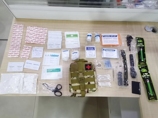 Wholesale Portable Ifak Molle Utility Bag Pouch Tactical First Aid Kit With Equipment Medical Supplies For Outdoor