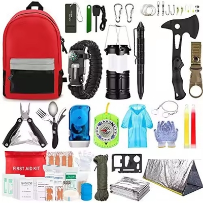 EarthGuard 72-Hour Emergency Empty Backpack Quake-Ready Essentials For Survival Compact Reliable Earthquake Preparedness