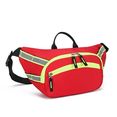 Waterproof Multifunctional Portable Emergency Nylon First Aid Medical Waist Bag For Athletes