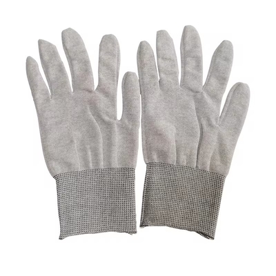 Industrial Working Safety Anti Static Gloves / All ESD Custom Palm PU Coated Gloves / Anti-Static Gloves