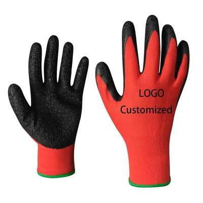 Hot Sale High Quality Frosted Coated Safety Work Cotton Gloves