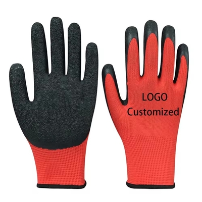 Hot Sale High Quality Frosted Coated Safety Work Cotton Gloves