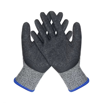 Resistant Gloves Knitted Liner Palm Coated Anti Cut Glove for Glass Industry