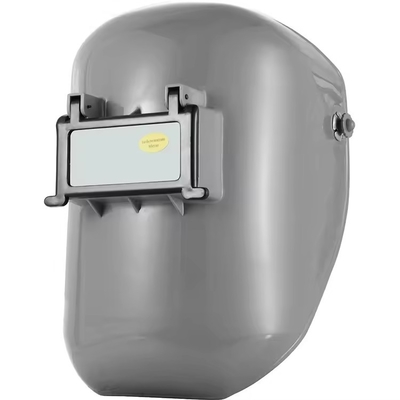 Widening Design Flame Resistant Function Protection Welding Mask With Glass Lens Automatic Darkening Welding Protection