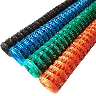PE OIrange Construction Site Safety Protective Mesh with Visible Warning Tapes